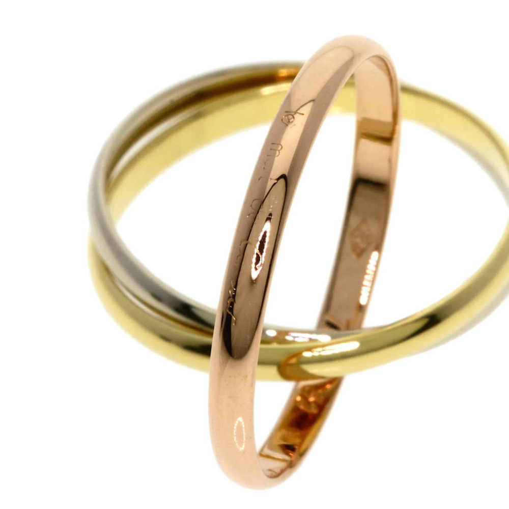 CARTIER 18k Gold Trinity Ring #52 - Picture 5 of 7